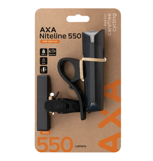 Axa verlichtingsset niteline 550 - usb (op kaart)