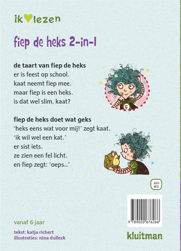 Kluitman ik hou van lezen -fiep de heks 2-in-1 avi-m3