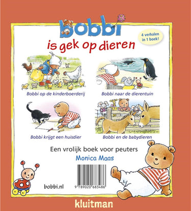 Kluitman bobbi - bobbi is gek op dieren