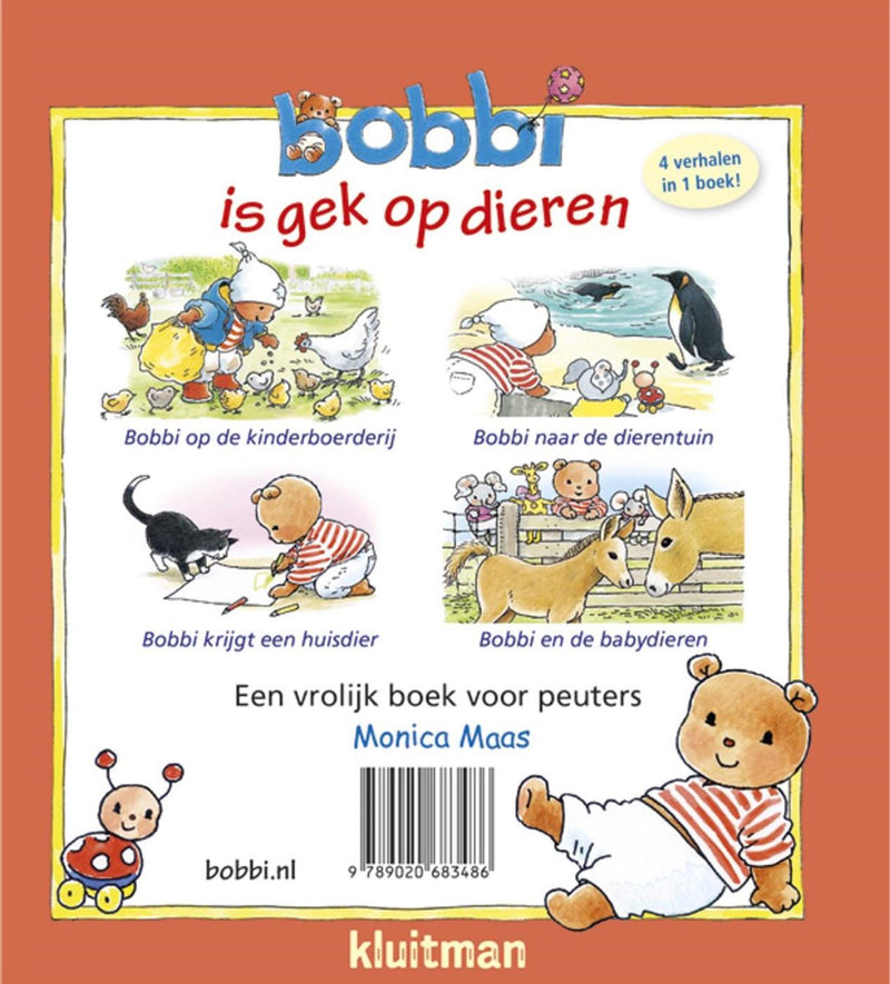 Load image into Gallery viewer, Kluitman bobbi - bobbi is gek op dieren
