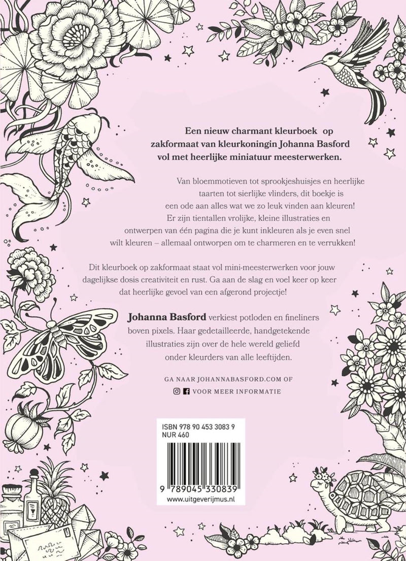 Load image into Gallery viewer, Kluitman mus creatief - inktrijk - johanna basford - een kleurboek vol mini-meesterwerken
