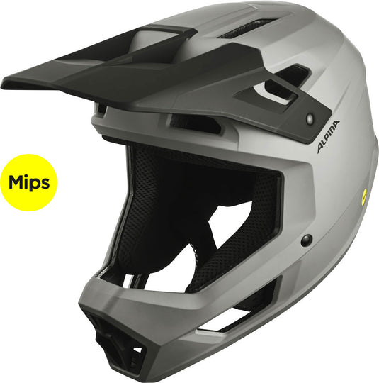 Olympic sportswear alpina sports mtb helm pikes mips 56-59 mat grijs