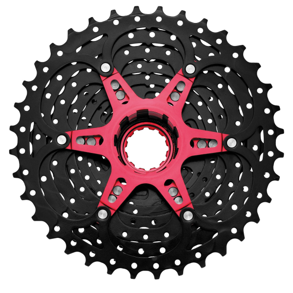 Load image into Gallery viewer, SunRace cassette 10V 11-36 CSMX0 zwart
