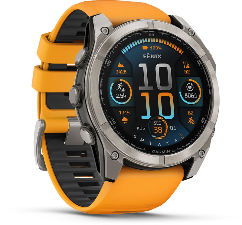 Load image into Gallery viewer, Garmin fēnix® 8 - 51 mm amoled sapphire - gps multisport smartwatch
