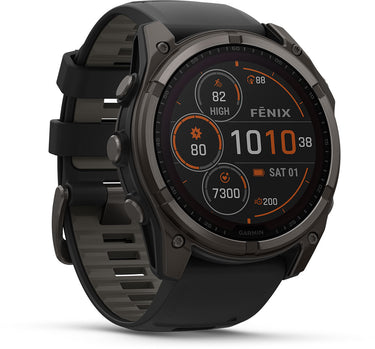 Garmin fenix 8 solar sapphire titanium gps 51 mm multisport smartwatch