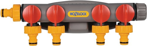 Hozelock 4-weg-kraankoppeling | pvc | 1 stuk - 2150r0000 2150r0000