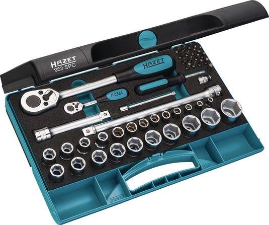 Hazet dopsleutel set socket wrench set 47tlg.