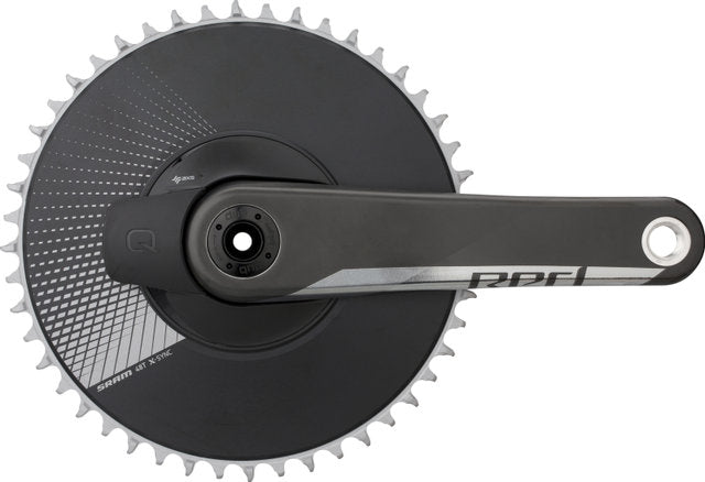 Load image into Gallery viewer, Quarq red 1 axs aero dub power meter carbon crankset
