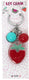 Van der doelen summer fun sleutelhanger aardbei