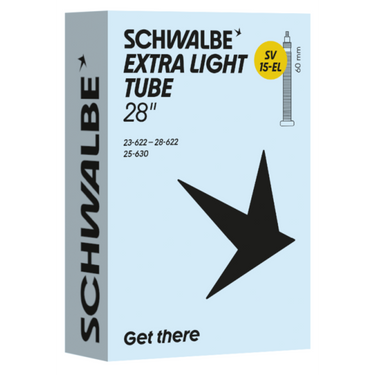 Schwalbe binnenband sv15-el 28 23 25-622 630 fv 60mm