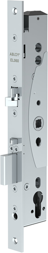 Abloy el260 paniekdeurslot | signalering | zelfvergrendelend | dm40mm | pc92mm | voorplaat rvs 24x300mm rechthoekig | dr 1+2+3+4 - 10013784