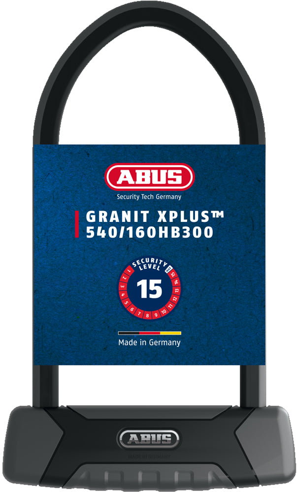 Load image into Gallery viewer, Abus Granit XPlus 540 Beugelslot - ART3 - Zwart - 30cm
