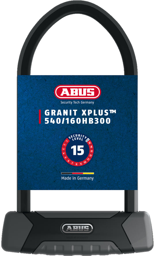 Abus Granit XPlus 540 Beugelslot - ART3 - Zwart - 30cm