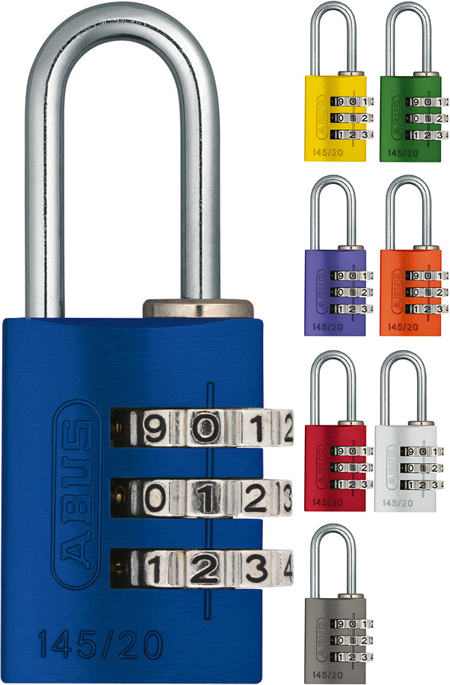 Load image into Gallery viewer, Abus 145 20 lock tag combination lock
