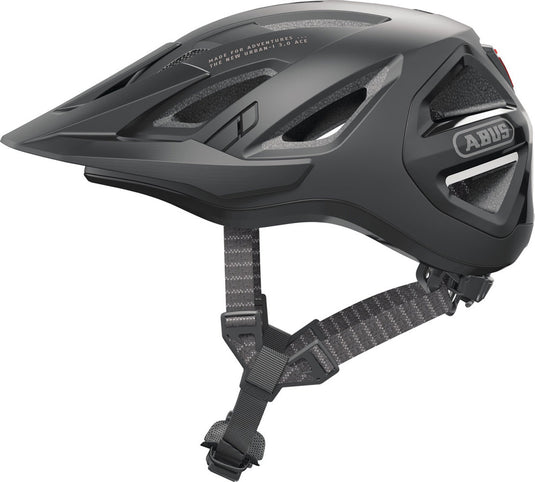 Abus helm Urban-I 3.0 ACE velvet Zwart M 52-58cm