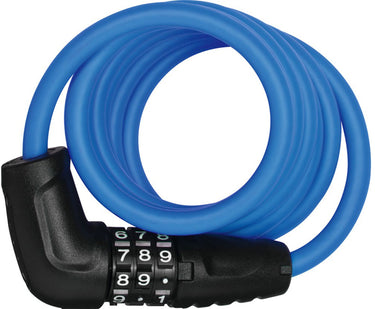 Abus Cijfer Spiraal Kabelslot 150cm Rood
