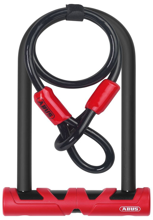 Load image into Gallery viewer, Abus ultimate 420 140 u-lock incl. cobra loop cable and ush bracket
