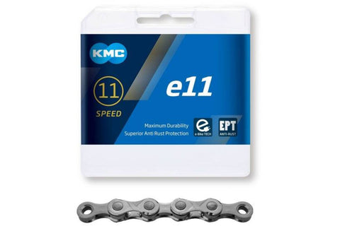 KMC chain e11 EPT, 1/2x11/128, 136 links, 5.65mm pin, 11 speed, anti rust