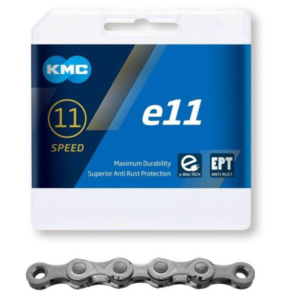 KMC chain e11 EPT, 1/2x11/128, 136 links, 5.65mm pin, 11 speed, anti rust