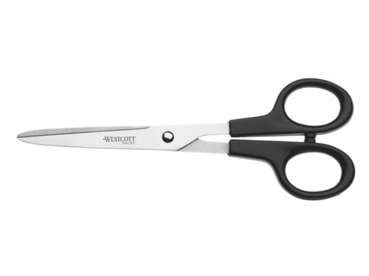 Westcott schaar buro rvs 18cm kunststof grip