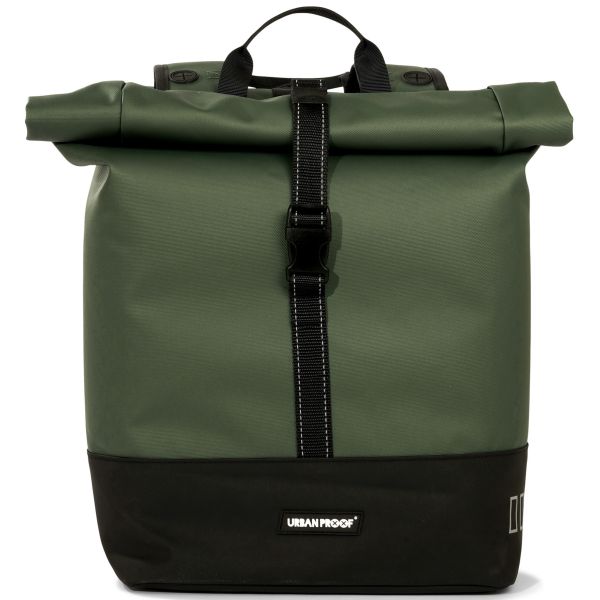 Load image into Gallery viewer, Urbanproof tas double roll up recycle 38l groen
