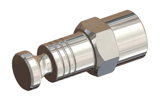 Croozer axle nut hitch