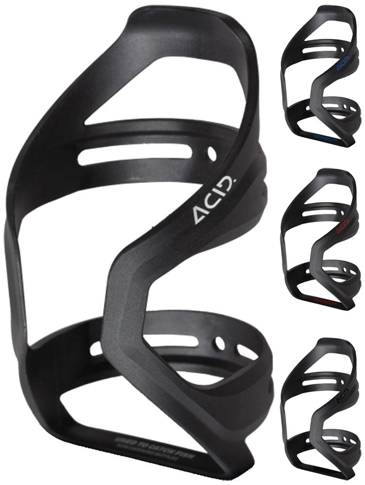 Load image into Gallery viewer, Acid universal bottle cage | black´n´red
