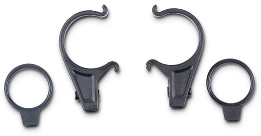 Acid fork adapter for mudguard stays o-ring clip