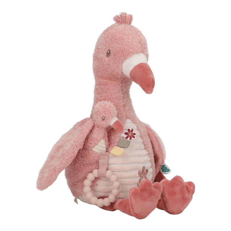 Load image into Gallery viewer, Little dutch safari friends activiteitenknuffel flamingo
