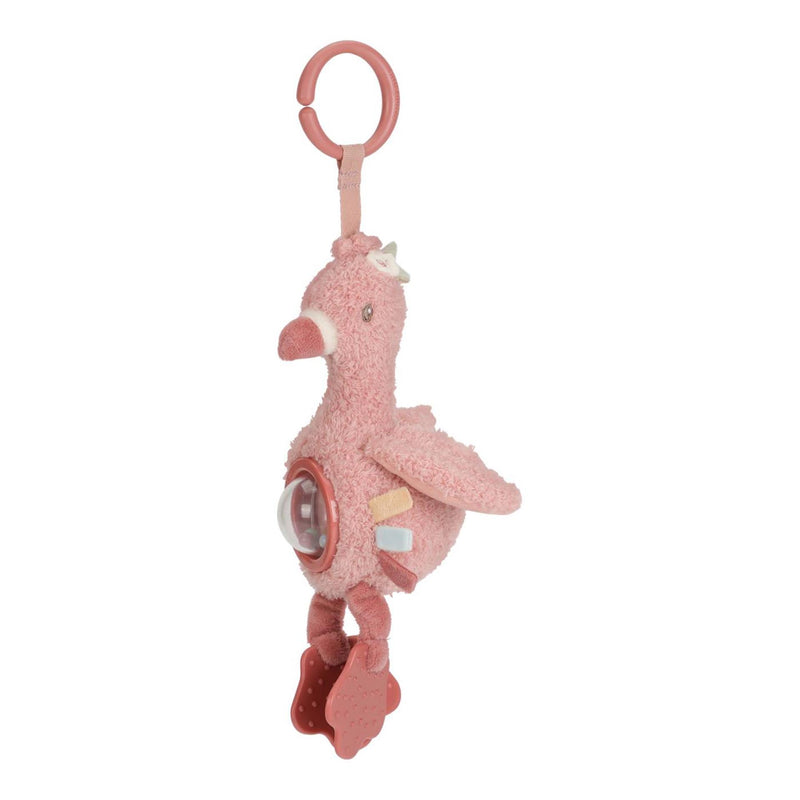 Load image into Gallery viewer, Little dutch safari friends activiteitenhanger flamingo
