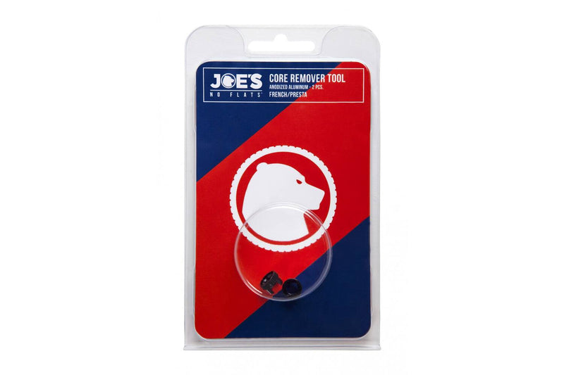 Load image into Gallery viewer, Joe's no flats Geanodiseerde presta core remover tool zwart (2 stuks)
