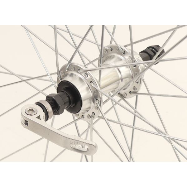 Afbeelding laden in galerijviewer, Achterwiel 28 x 1 4 zac19 freewheel qr - zilver
