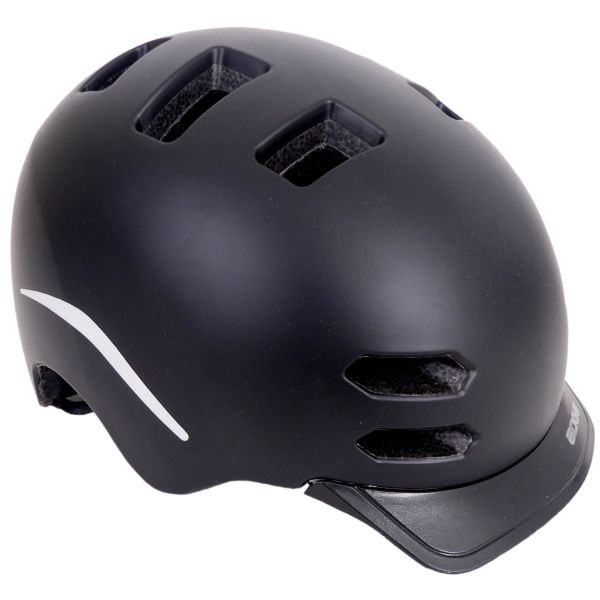 Load image into Gallery viewer, Edge fietshelm urban e-bike pedelec medium (54-58cm) - zwart - nta 8776 keurmerk (bromfiets speed pedelec)
