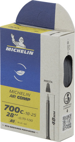 Load image into Gallery viewer, Michelin a1 aircomp inner tube for 28
