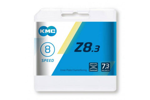 KMC ketting Z8.3 ½-3 32 114L 7,3mm zilver grijs