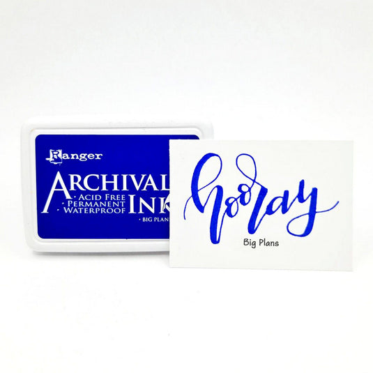 Ranger ink ranger • archival ink pad big plans
