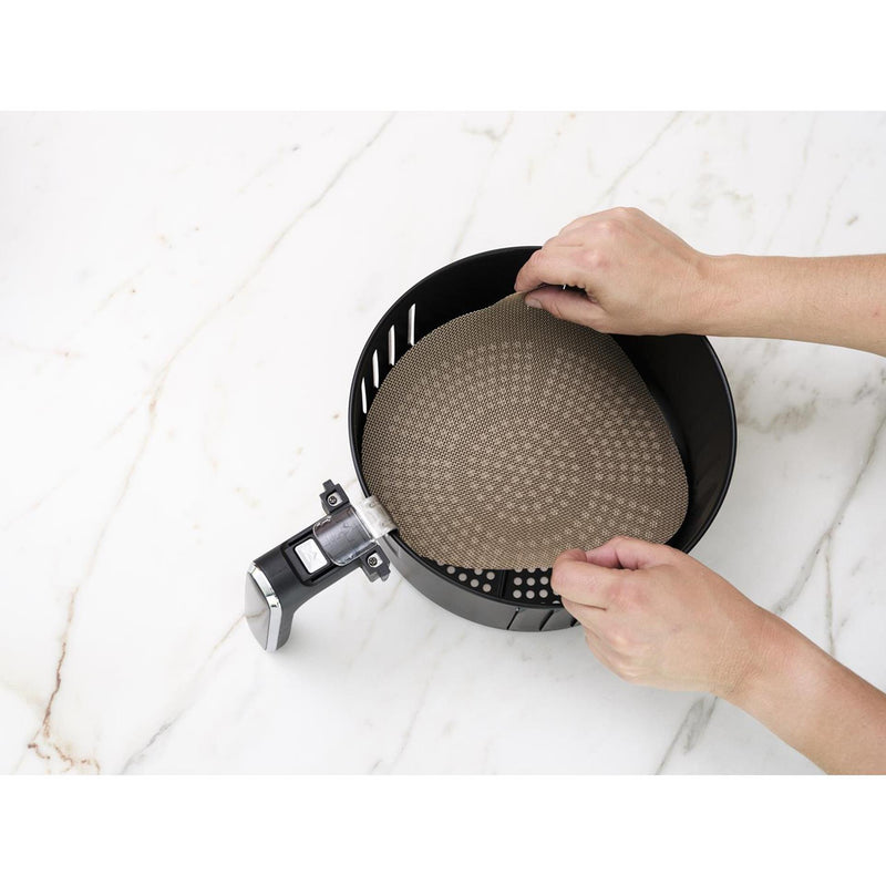 Load image into Gallery viewer, Nostik airfryer liner rond set a 2 stuks
