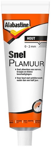 Alabastine snel plamuur tube 225gr