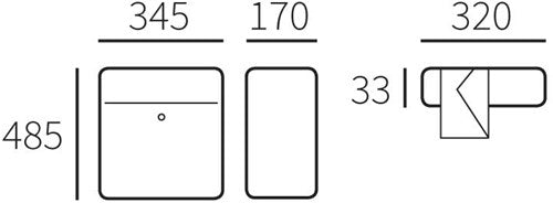 Load image into Gallery viewer, Allux brievenbus 6000 zwart - 40600070
