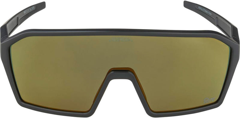 Load image into Gallery viewer, Alpina sports sportbril ram q-lite gouden spiegel zwart
