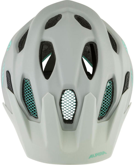 Olympic sportswear alpina sports kinderhelm apax jr. mips 51-56 mat turq grijs