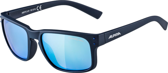 Alpina sports bril kosmic mat blauw