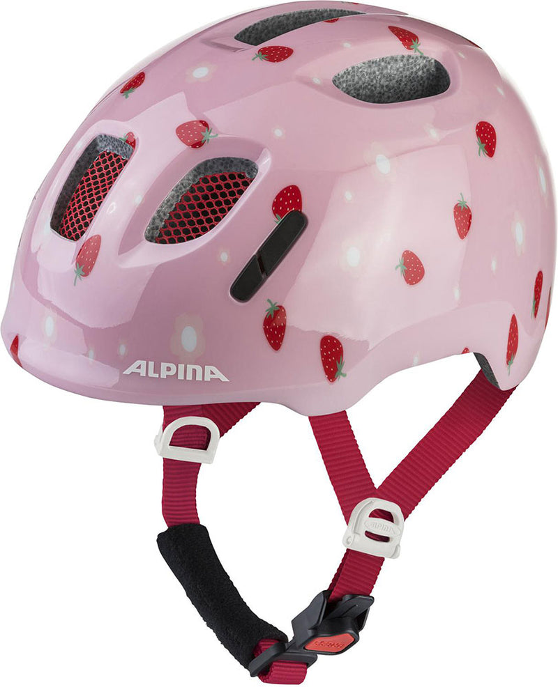Load image into Gallery viewer, Alpina ximo 2 strawberry gloss - kid's helmet
