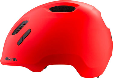 Alpina ximo 2 le neon red matt - kid's helmet