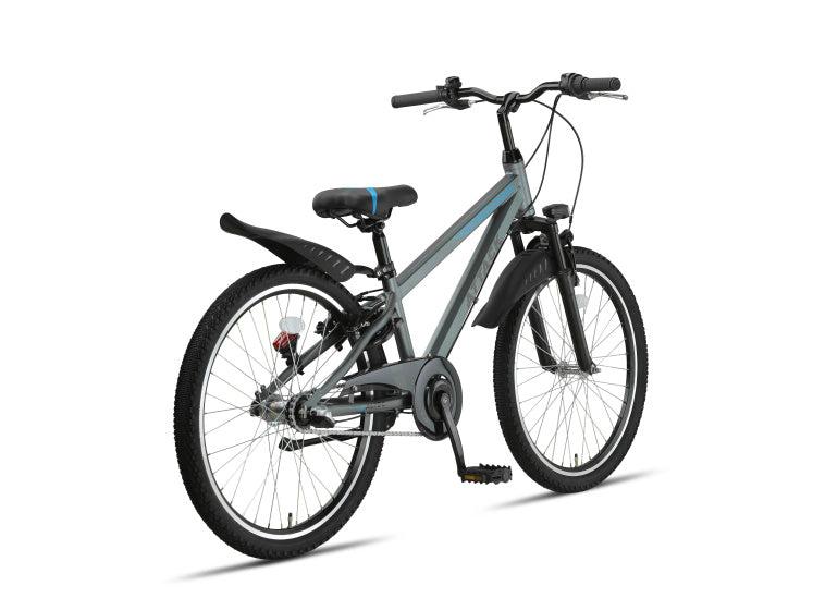 Load image into Gallery viewer, Altec attack mtb 24 inch jongens 3v v-brakes grijs

