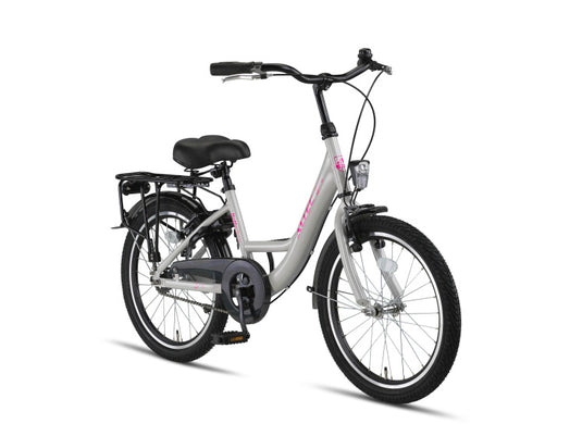 Altec belle 20 inch meisjes v-brakes lichtgrijs