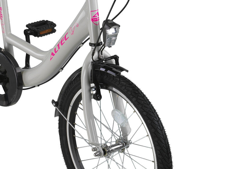Load image into Gallery viewer, Altec belle 20 inch meisjes v-brakes lichtgrijs
