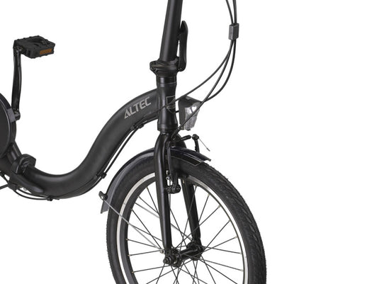 Altec comfort 20 inch 39 cm unisex 6v v-brakes matzwart
