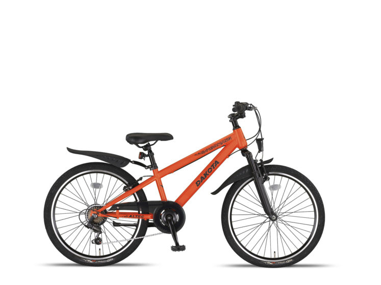 Load image into Gallery viewer, Altec dakota mtb 24 inch jongens 7v v-brakes oranje
