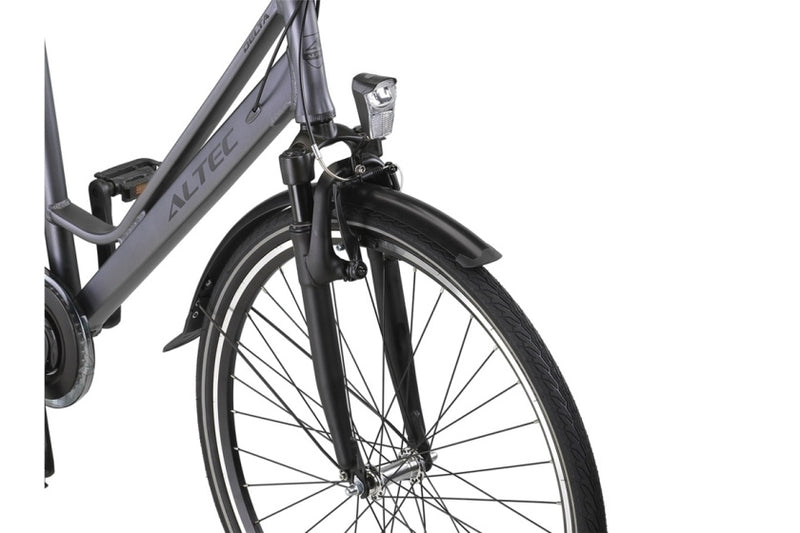 Load image into Gallery viewer, Altec delta 28 inch 50 cm dames 3v rollerbrake matgrijs
